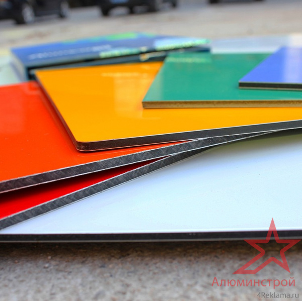 Алюминиевая композитная панель 4 мм (0.4) 1220х4000 серия Классик в Самаре