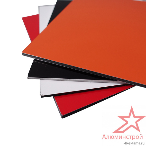 Алюминиевая композитная панель 3 мм (0.3) 1500х4000 серия Классик в Самаре