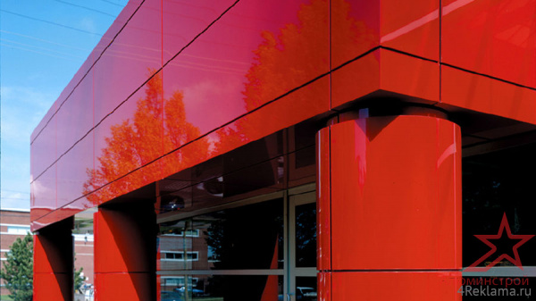 Алюминиевая композитная панель 3 мм (0.3) 1500х4000 серия Глянец в Самаре